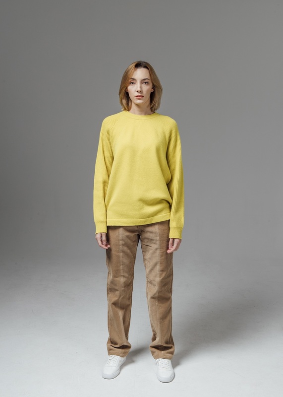 airwool pullover_lime