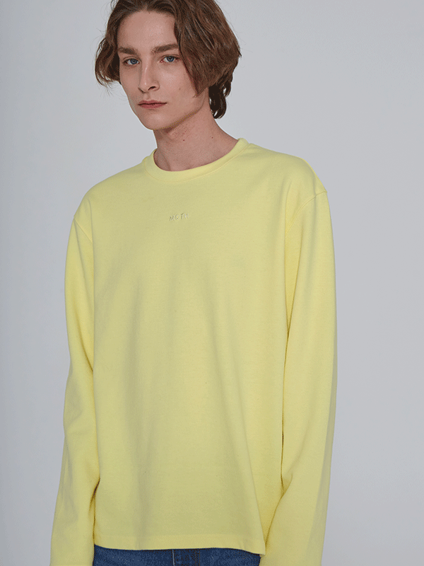 moth side vent t-shirts_lemon yellow